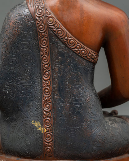 Amitabha Buddha Statue | Lost Wax Casting Copper Art