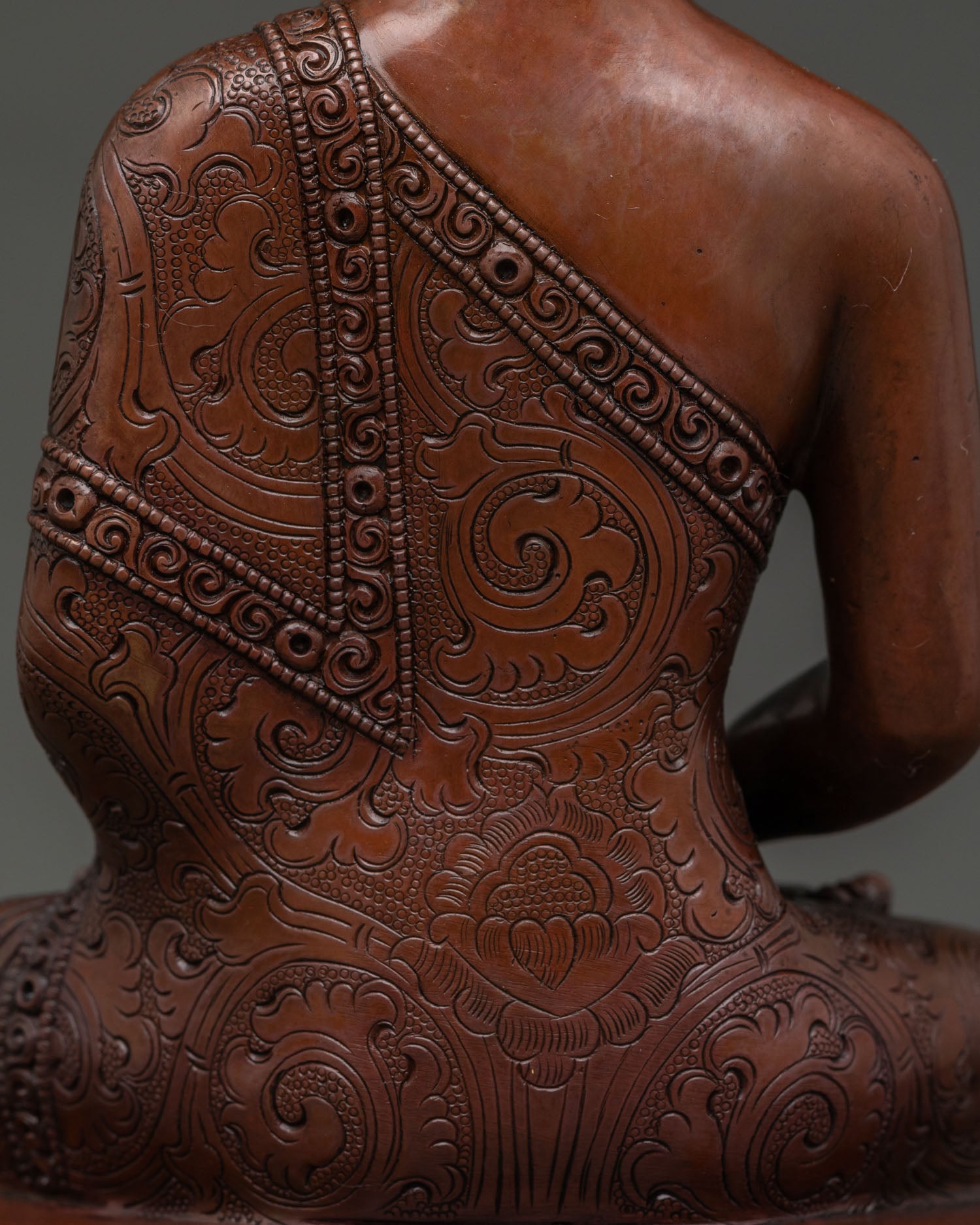 Amitabha Buddha Statue | Copper Buddhist Sculpture from Nepal