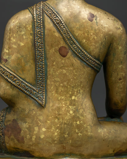 Shakyamuni Buddha Statue | Handmade Nepalese Buddhist Sculpture