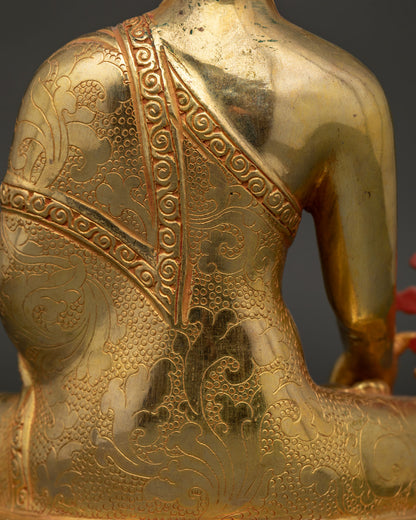 Medicine Buddha Statue | Sacred Healing Buddhist Sculpture