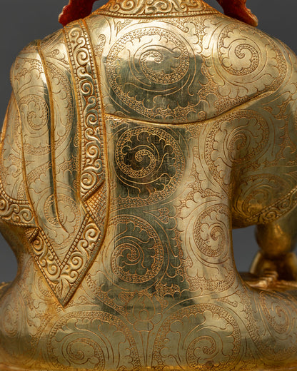 Royal Siddhartha Gautama Statue | The Crowned Buddha of Dharma