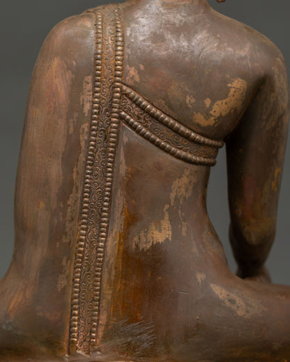 Shakyamuni Buddha Statue | Handcrafted Nepalese Buddhist Sculpture