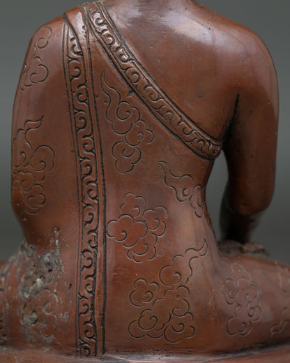 Oxidized Shakyamuni Buddha Statue | Founder of Buddhism