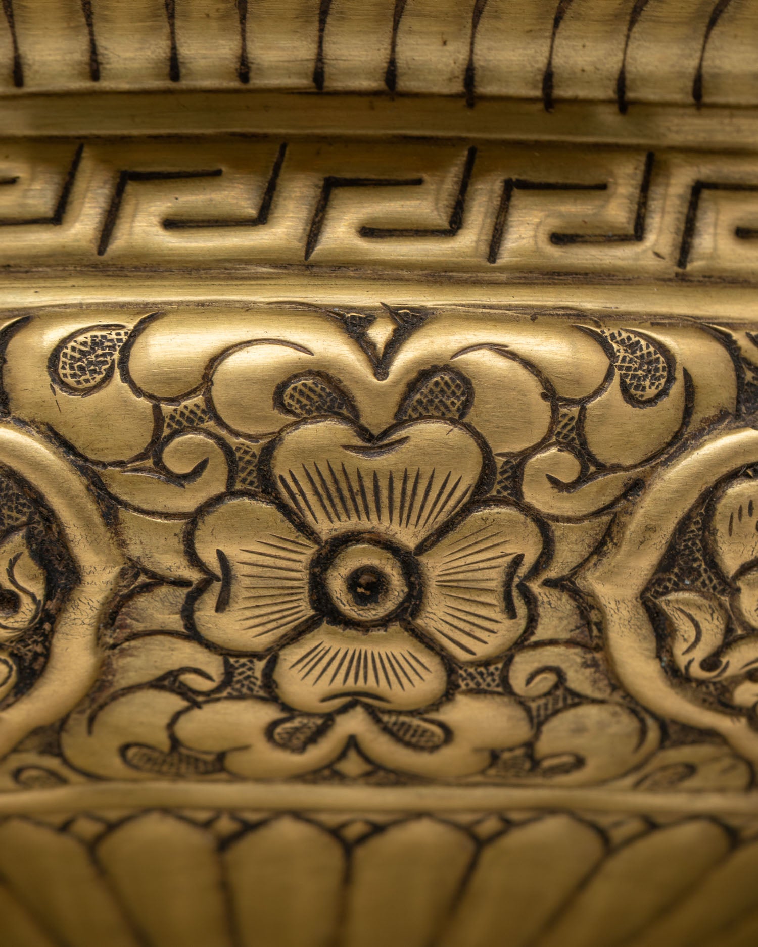 Food Offering Bowl | Handcrafted Brass Buddhist Ritual Vessel