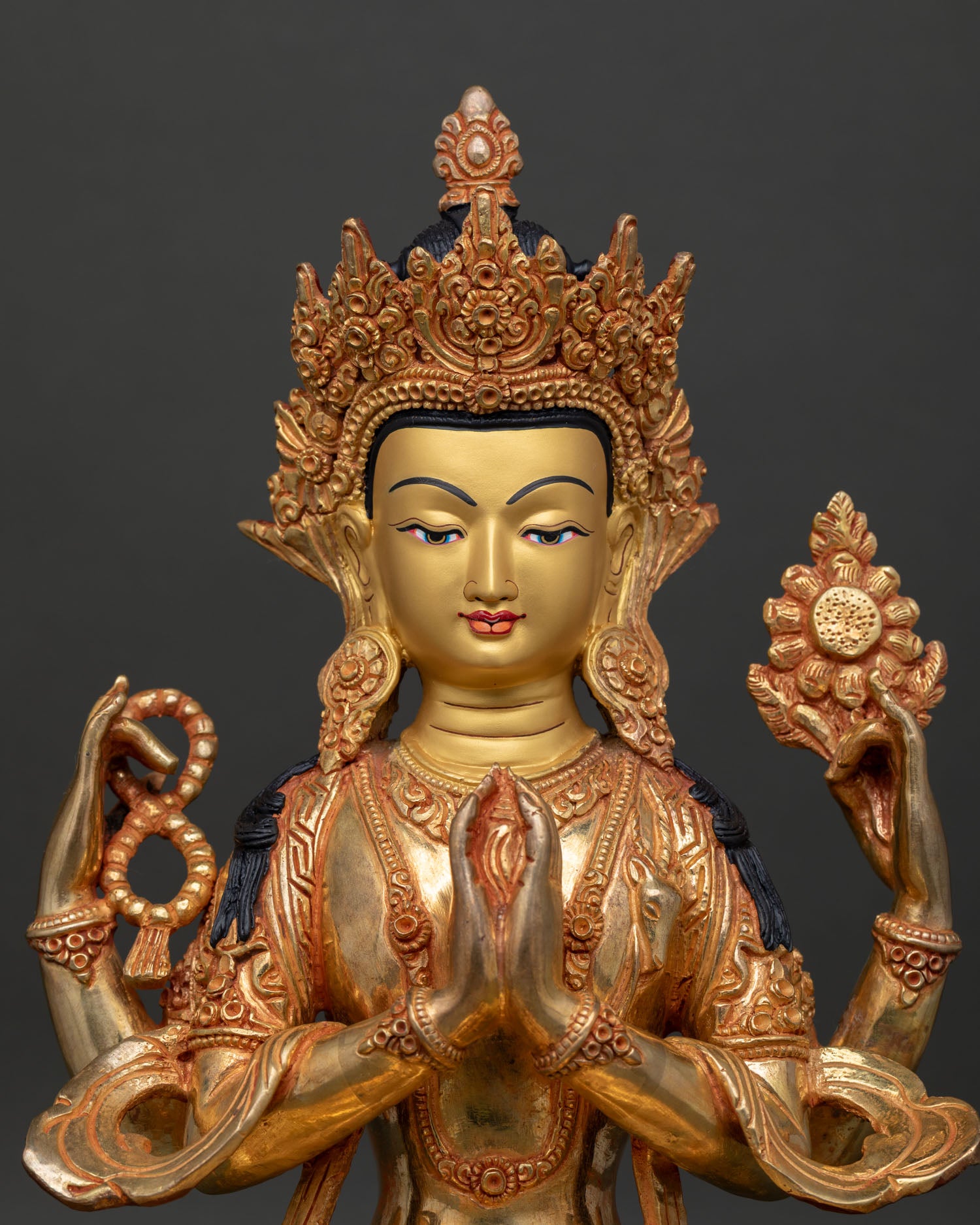 Handcrafted Chenrezig Statue | Symbol of Compassion and Mercy