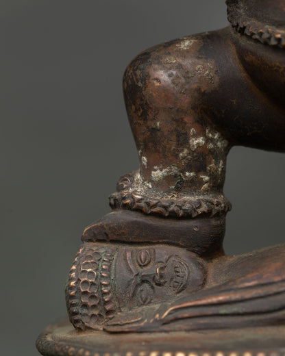 Black Dzambhala Statue | Powerful Protector of Wealth and Fortune