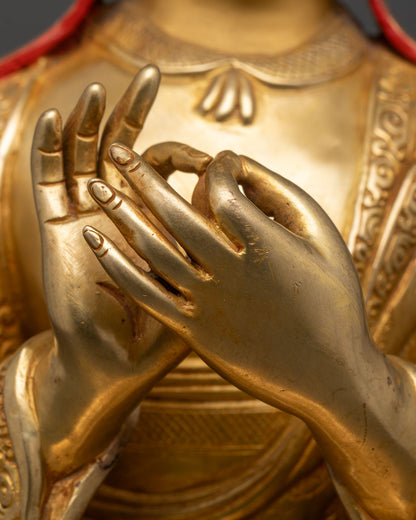 Atisha Buddhist Master Sculpture for Meditation Practice