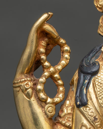 Chenrezig Statue from Nepal | Four-armed Bodhisattva for Compassion