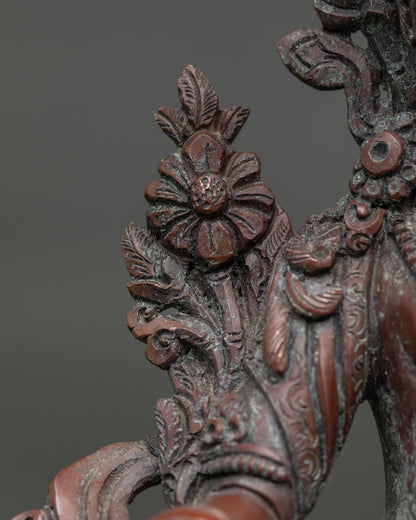 Green Tara Statue