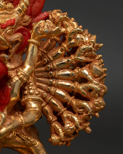 Yamantaka Statue | Fierce Guardian Deity from Nepal
