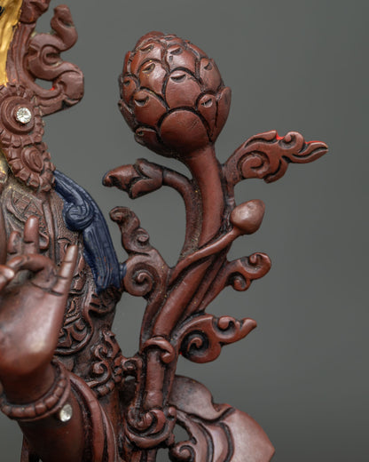 Green Tara Statue