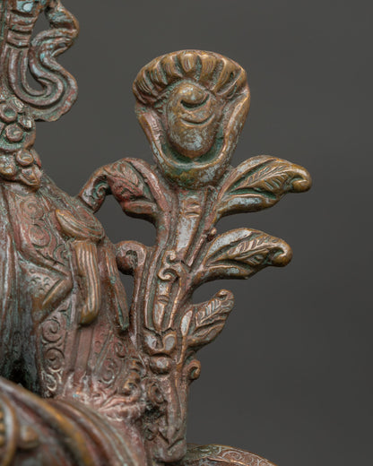 Green Tara Statue | Sacred Buddhist Sculpture for Compassion and Protection