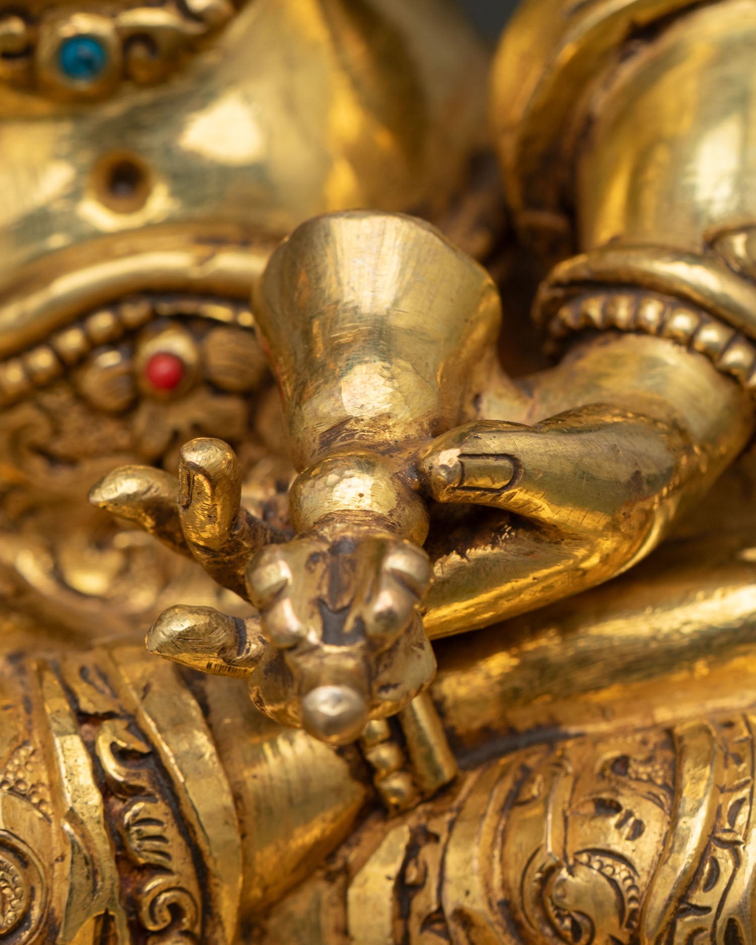Vajrasattva Statue | Buddhist Karma Purification Deity