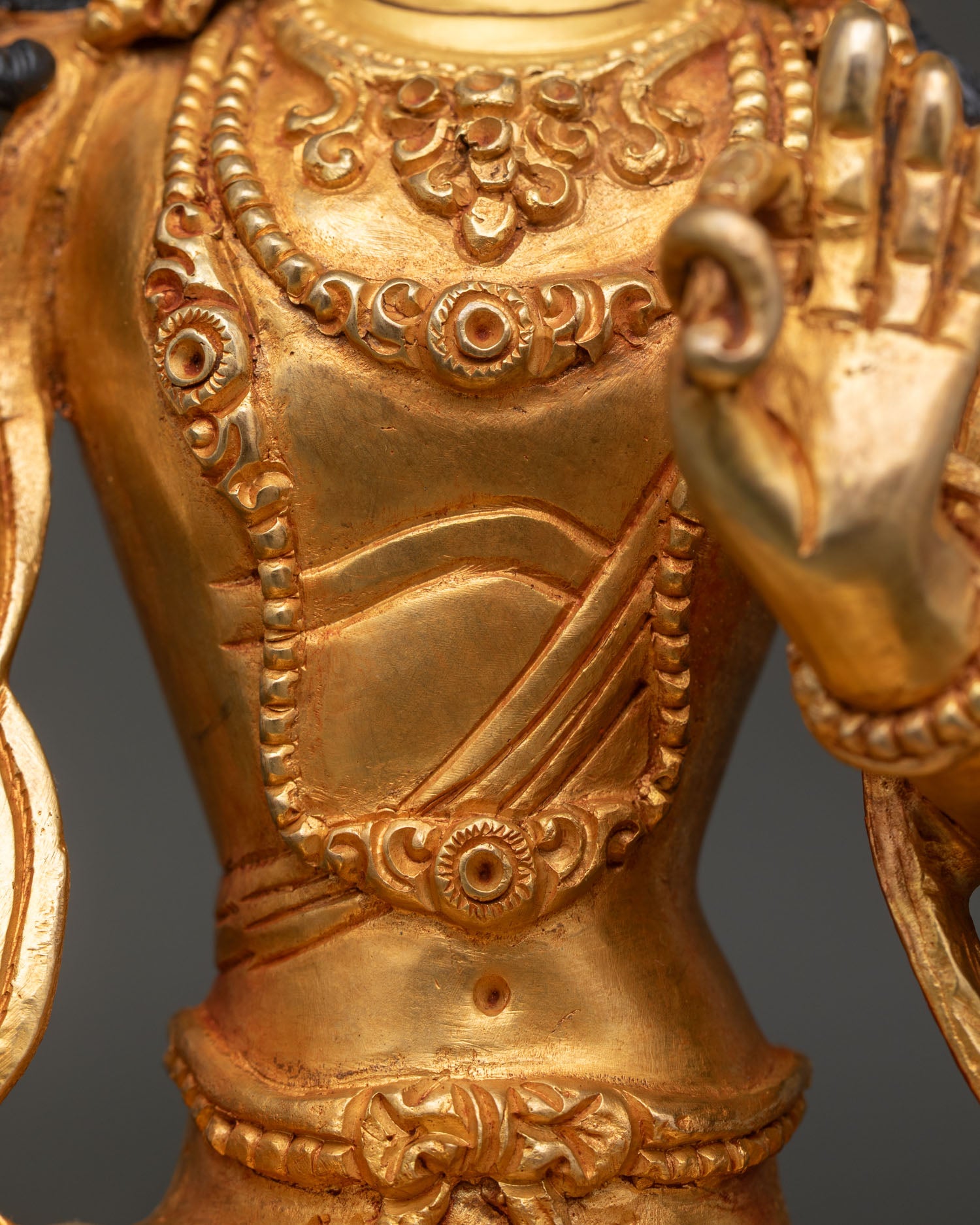 Manjushri Statue | Handmade Buddhist Altar Art