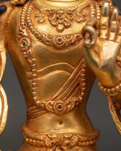 Manjushri Statue | Handmade Buddhist Altar Art