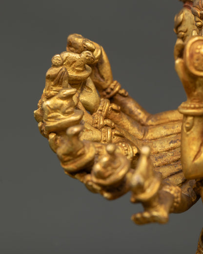Hevajra Statue | Wrathful Vajrayana Deity Handmade in Nepal