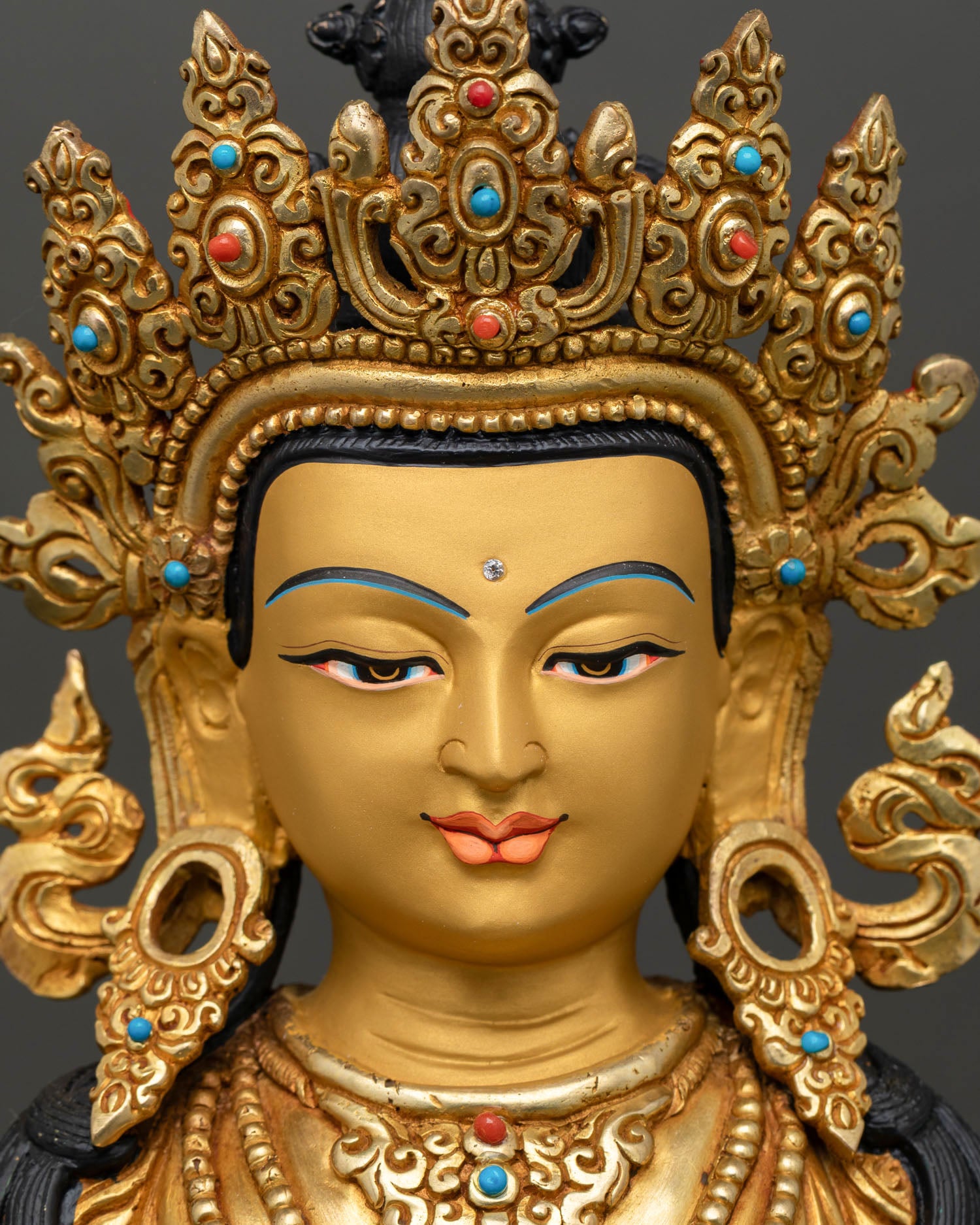 Kshitigarbha Statue | Sacred Protector for Altar & Meditation Space