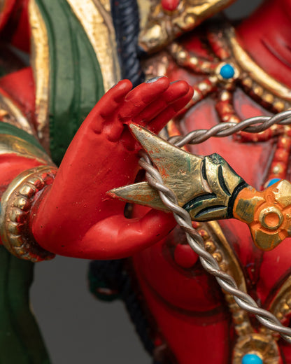 Kurukulla Statue | Vajrayana Dakini Spiritual Art from Nepal