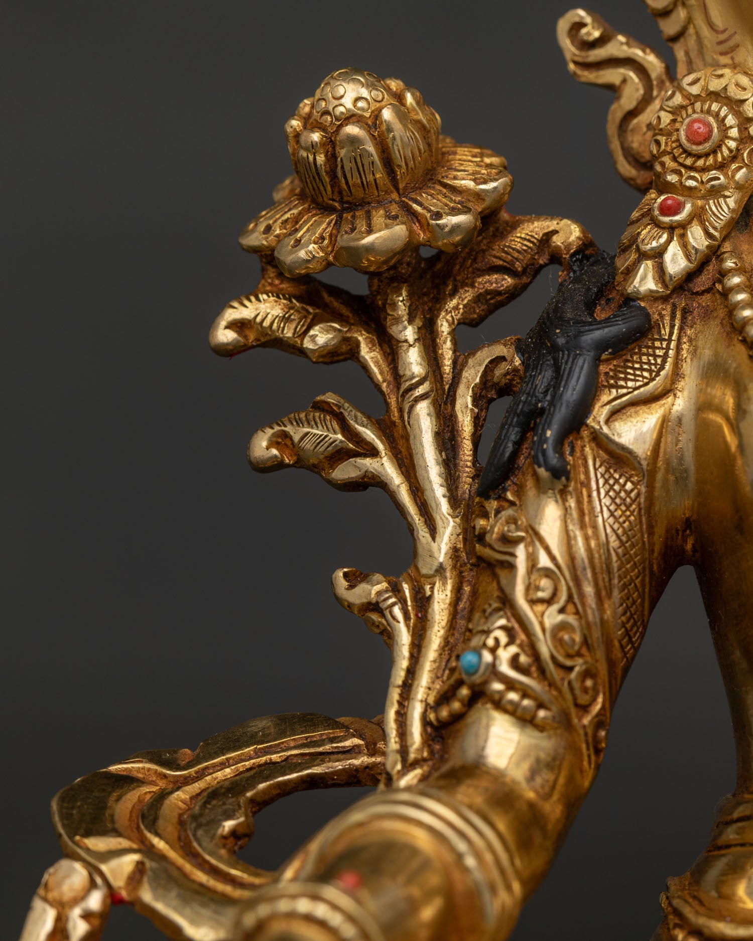 Green Tara Statue | Nepalese Handcrafted Compassion Deity