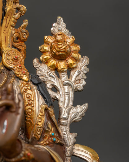 White Tara Statue | Seven Eyed Goddess of Long Life & Healing