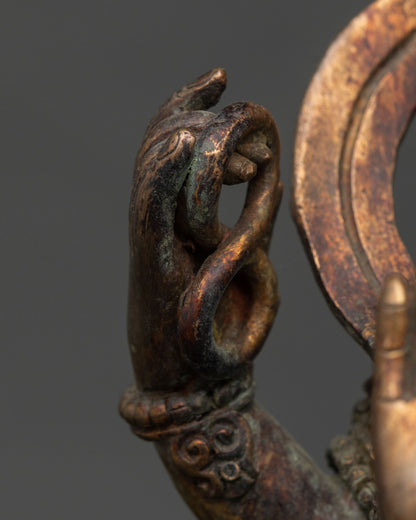 Oxidized Ganesha Statue | Traditional Ganpati Idol for Prosperity
