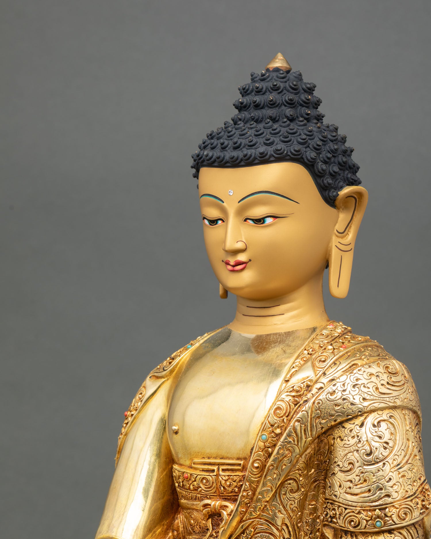 Shakyamuni Buddha Statue for Meditation and Spiritual Decor