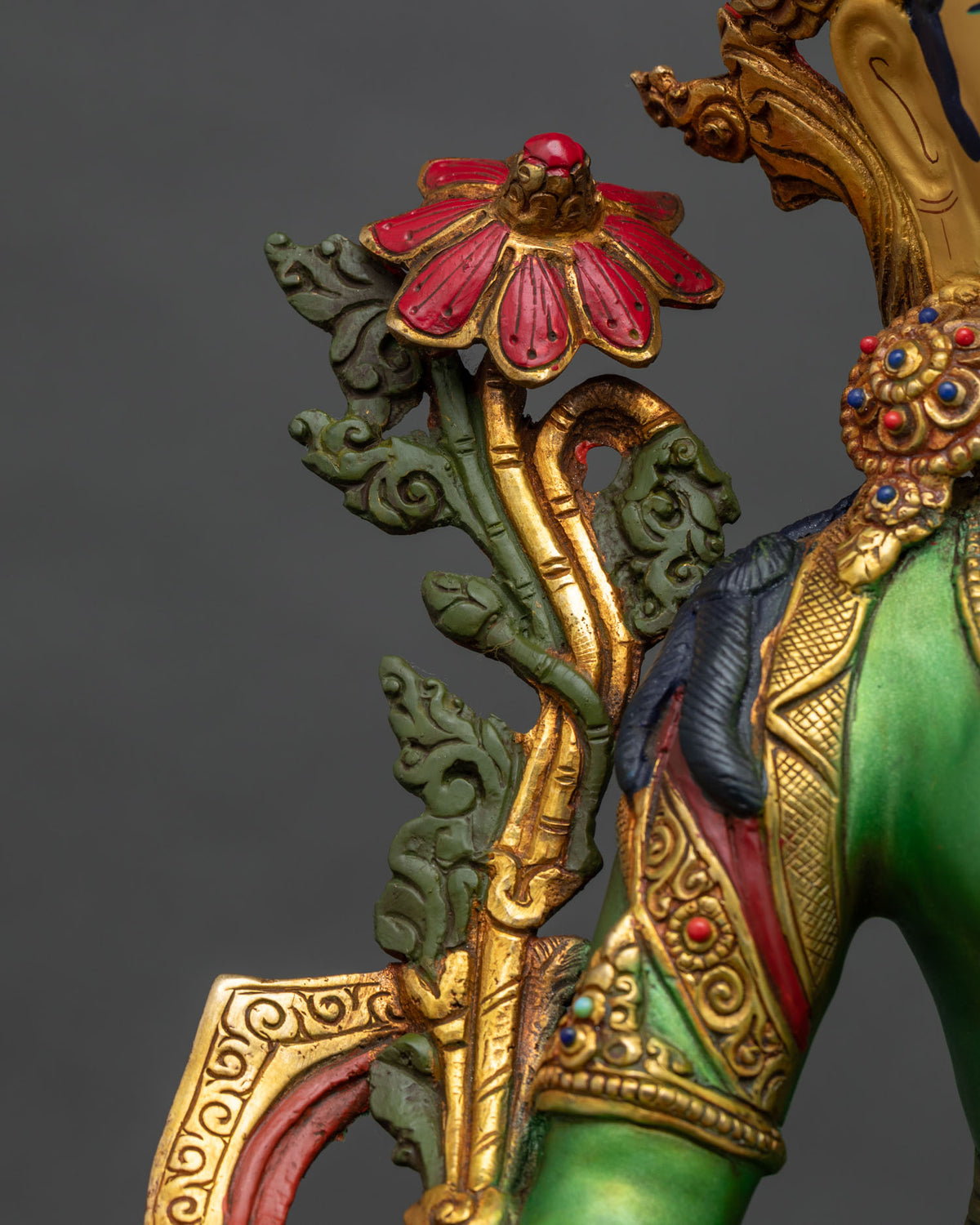 Green Tara Statue