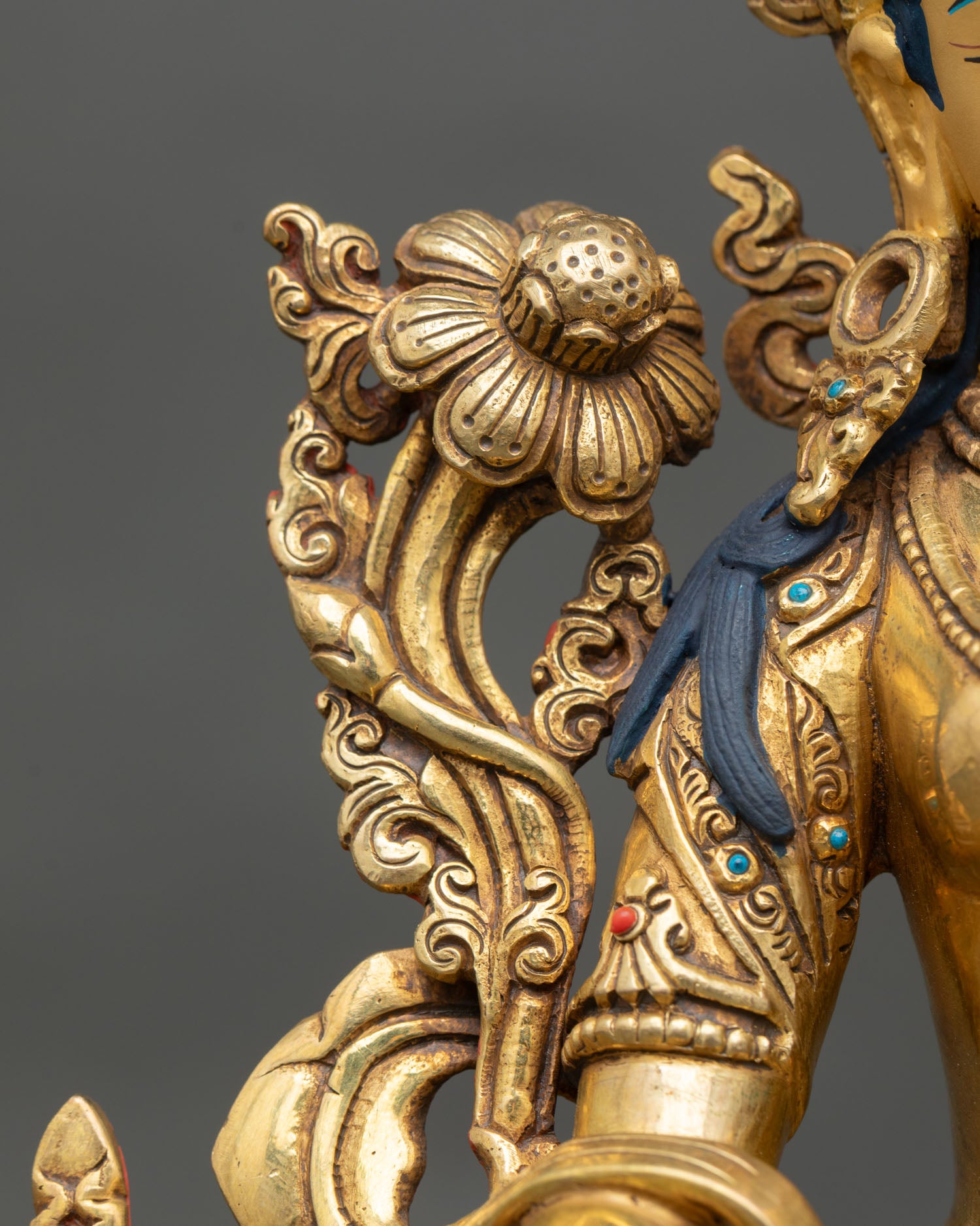 White Tara Statue | Female Bodhisattva of Longevity