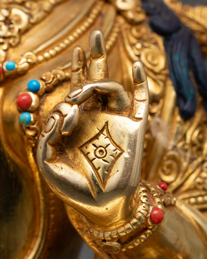 Green Tara Statue – Sacred Tibetan Mother of Liberation