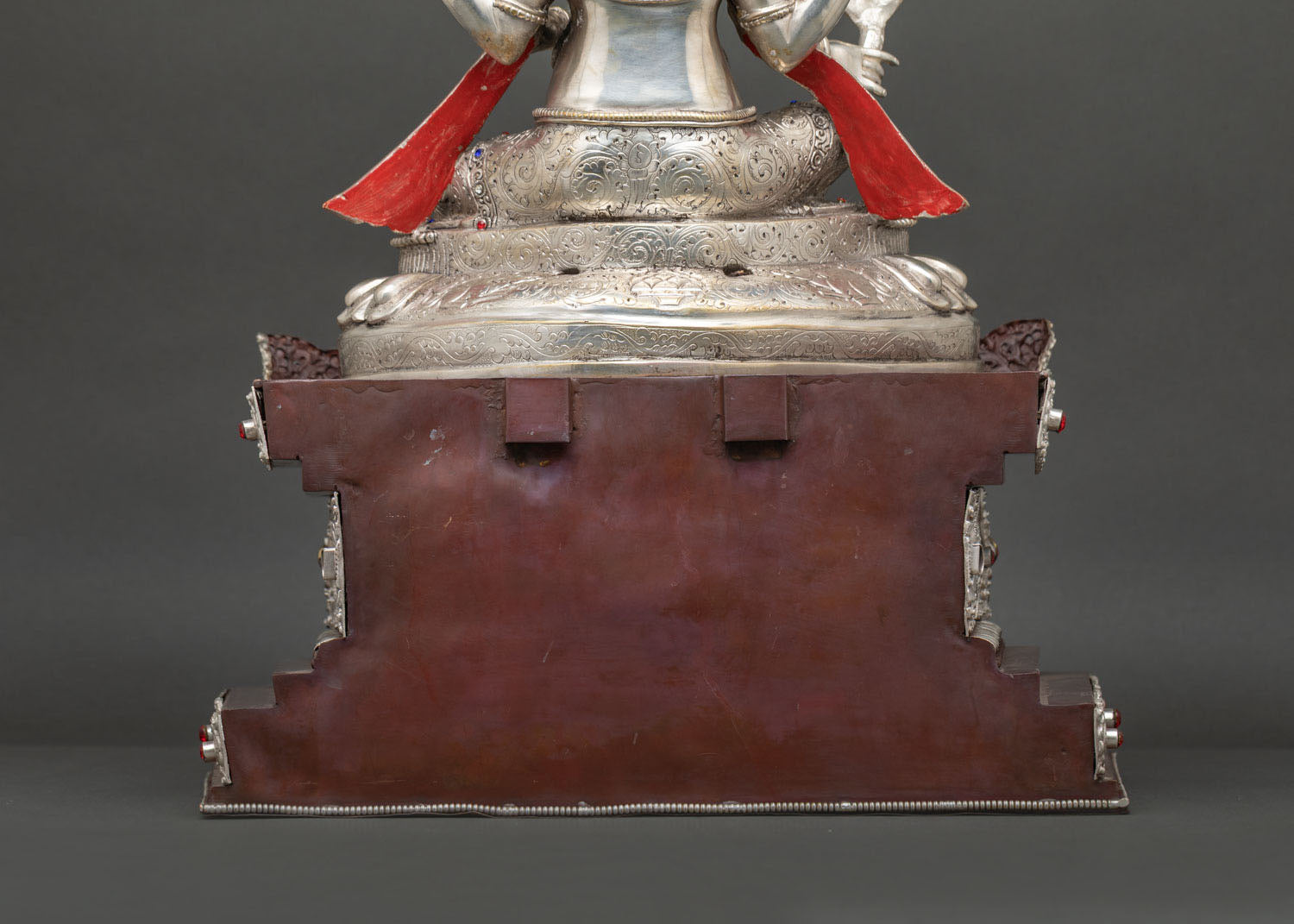 Ganesh With Throne Statue