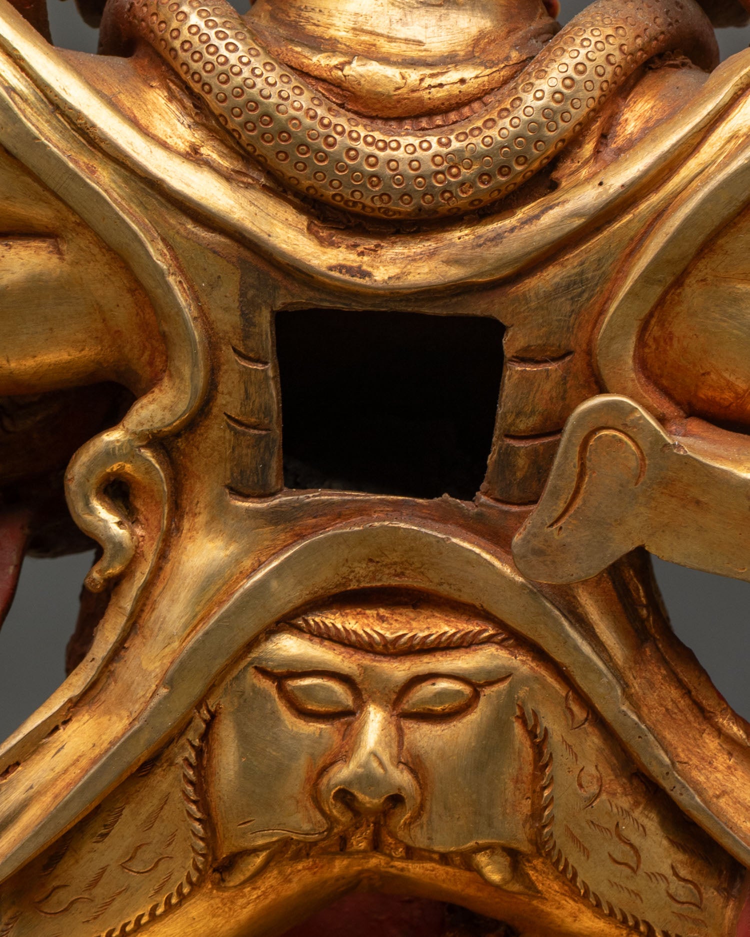 Six-Armed Mahakala Statue | Traditional Himalayan Buddhist Art