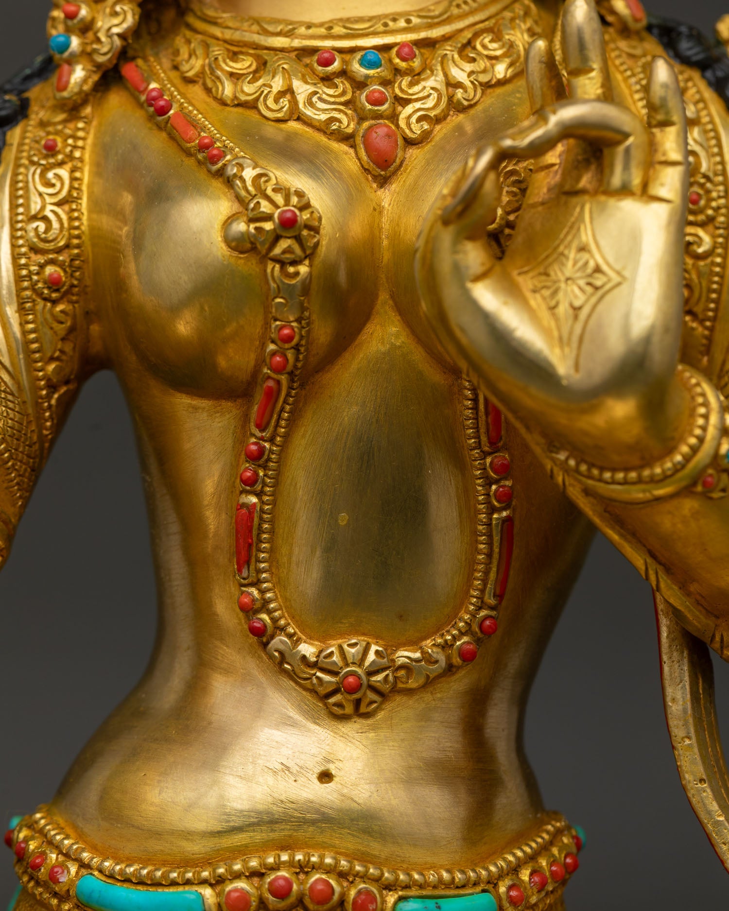 High-Quality Green Tara Sculpture | The Swift Healer & Protector