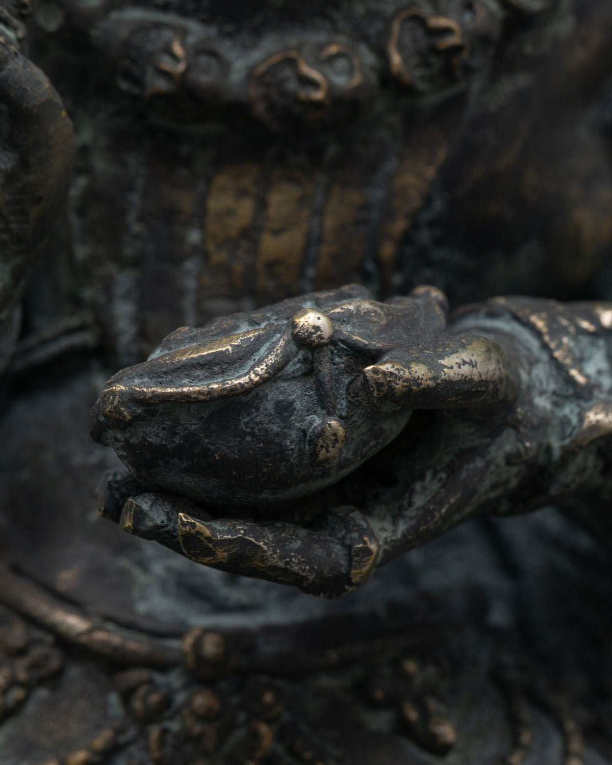 Buddhist Hayagriva Yab-Yum Statue from Nepal | Handmade Bronze Figure