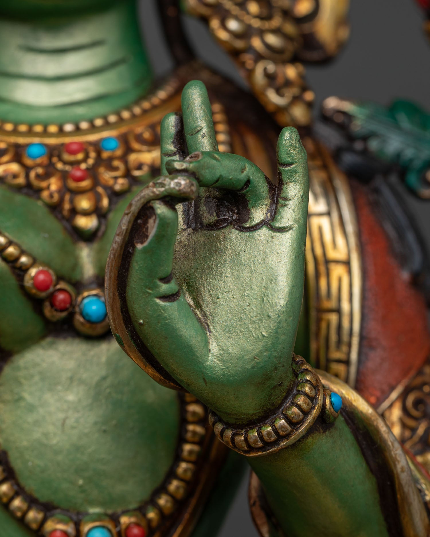Unique Simhanada Tara Statue | Awakened Mother of Buddhas
