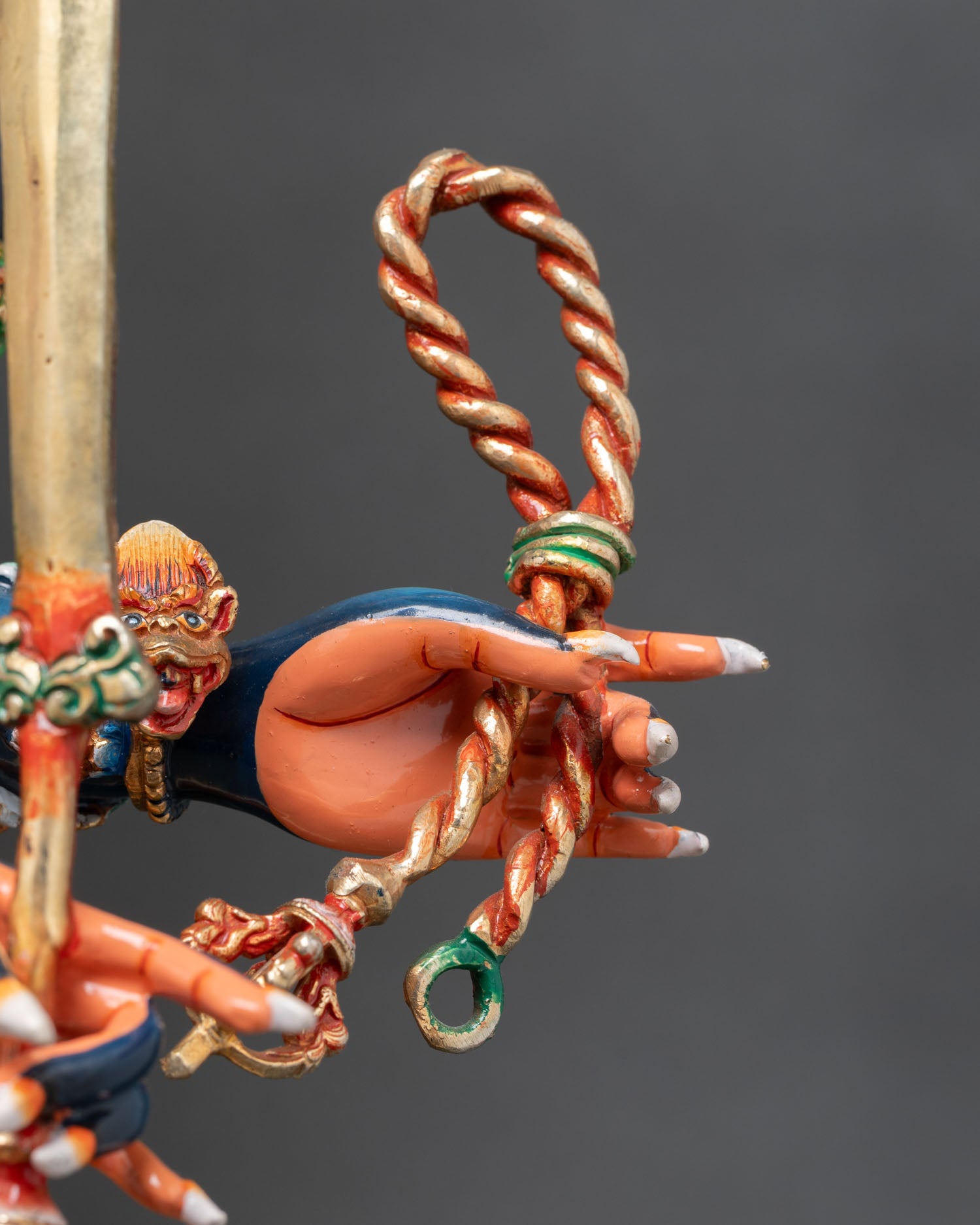 Ucchusma Statue | Wrathful Buddhist Guardian Deity