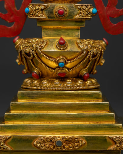 Buddhist Stupa | Traditional Buddhist Ritual Art