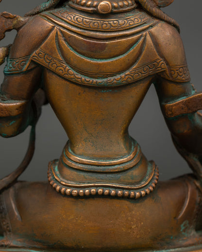 Green Tara Statue | Sacred Goddess of Compassion and Protection