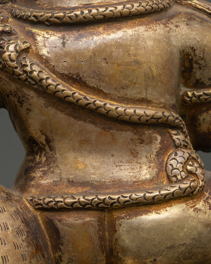 Black Dzambhala Statue