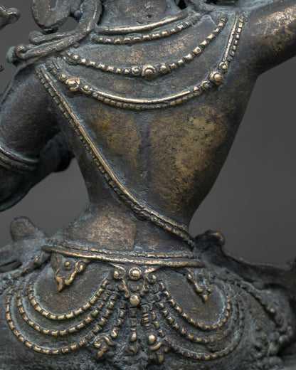 Manjushri Bronze Statue | Symbol of Clarity & Ultimate Wisdom