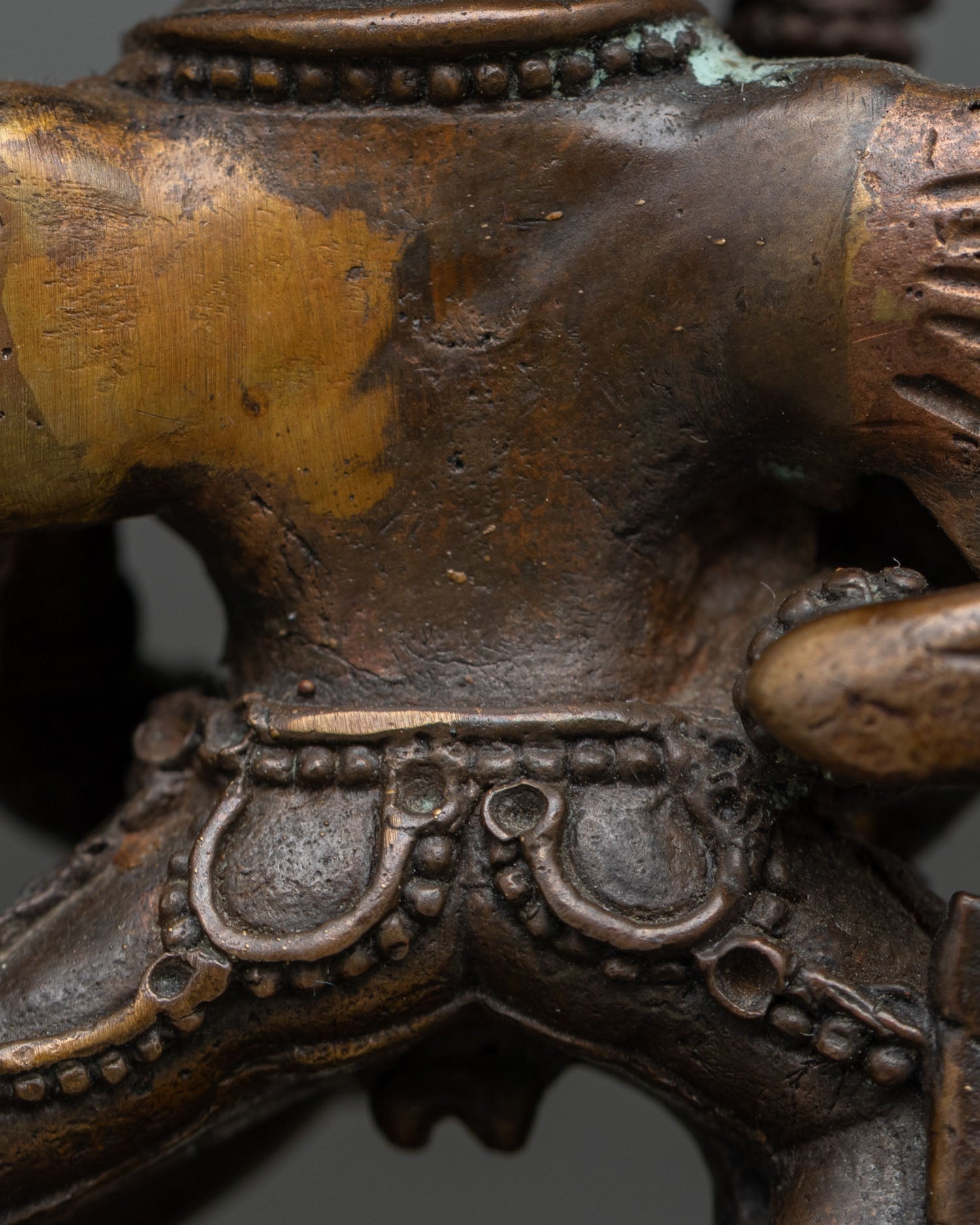 Buffalo-Headed Yamantaka with Consort Statue | Handcrafted Buddhist Sculpture