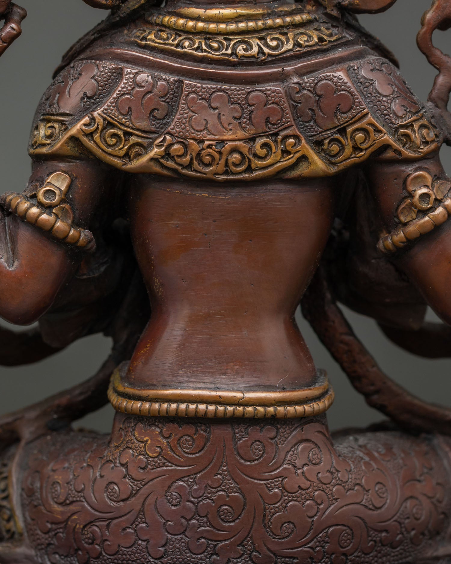 Four-Armed Chenrezig Statue | Handcrafted Compassion Deity from Nepal