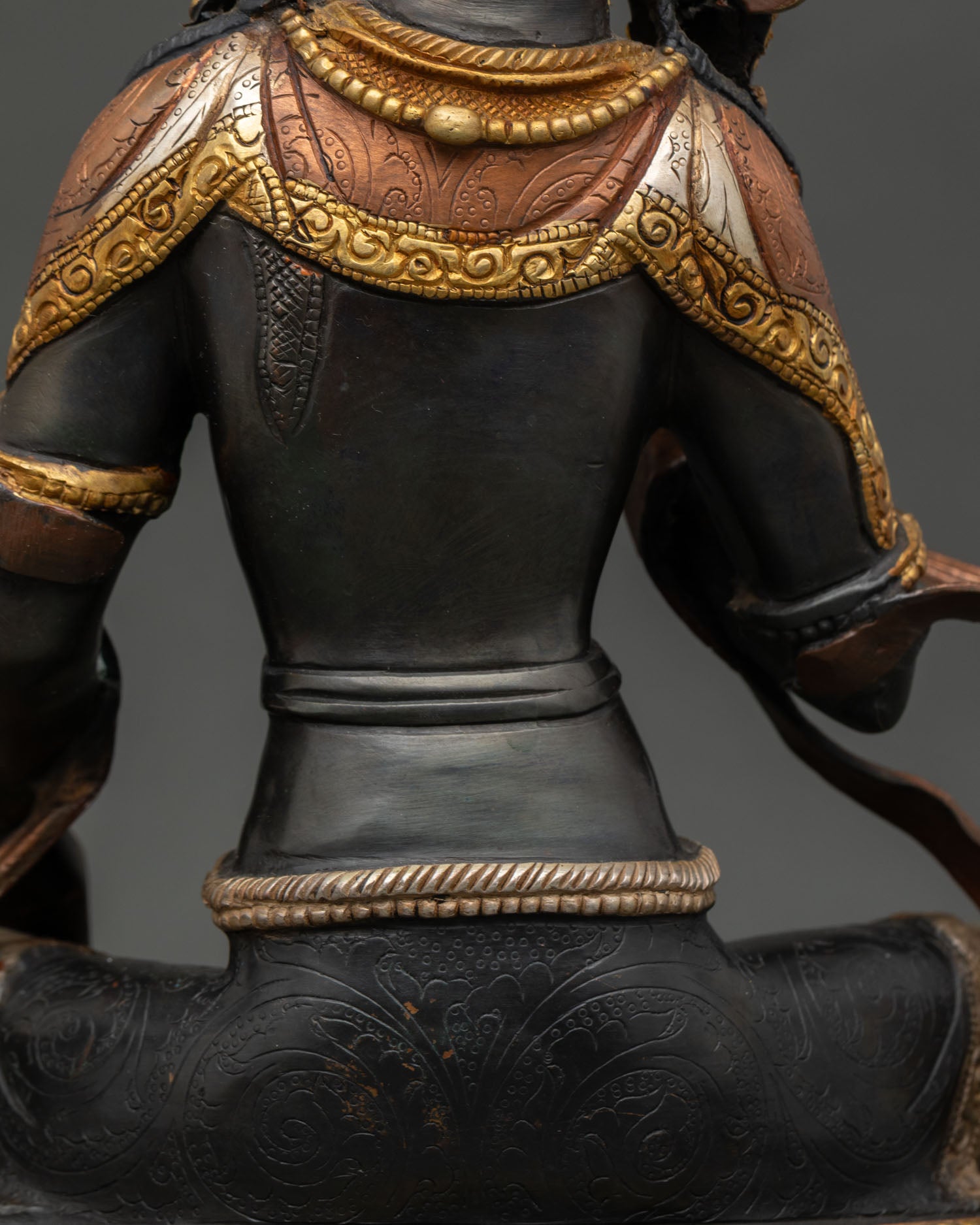 Kshitigarbha Statue | Traditional Vajrayana Buddhist Art