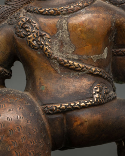 Black Dzambhala Statue | Powerful Protector of Wealth and Fortune