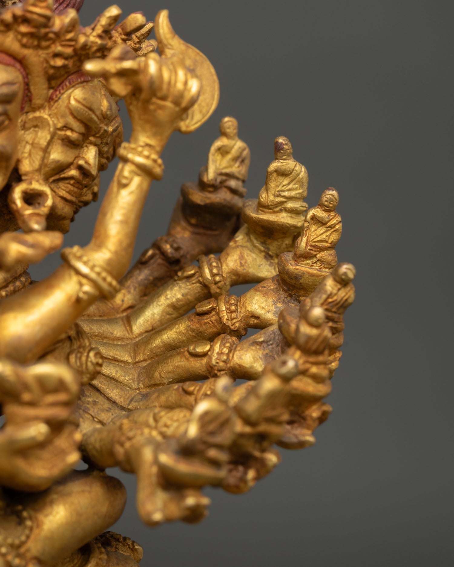 Hevajra Statue | Wrathful Vajrayana Deity Handmade in Nepal