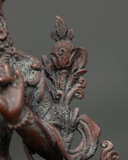 Green Tara Statue