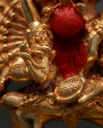 Yamantaka Statue | Fierce Guardian Deity from Nepal