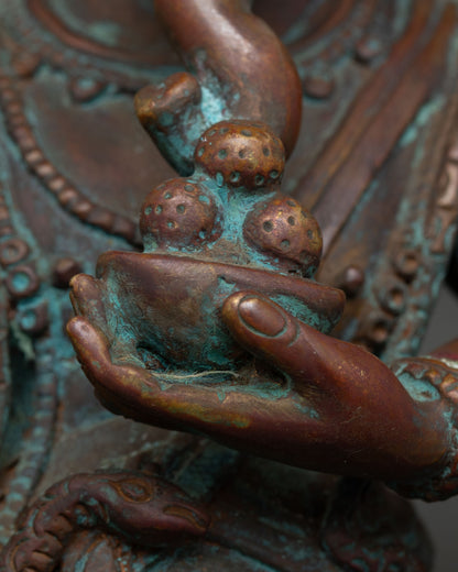 Lord Ganesh Statue | Traditional Newari Art with Antique Finish