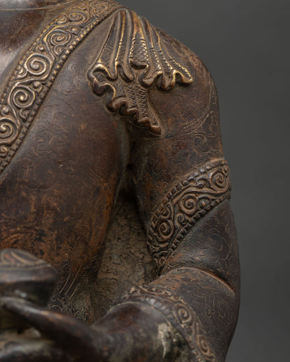 Shakyamuni Buddha Statue | Authentic Newari Craftsmanship from Nepal