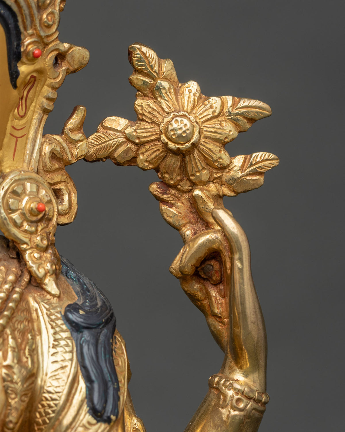 Chenrezig Statue from Nepal | Four-armed Bodhisattva for Compassion
