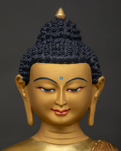 Collector-Grade Mitrugpa Buddha Statue | Fine Nepalese Artwork